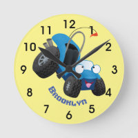 Cute dune buggy off road vehicle cartoon