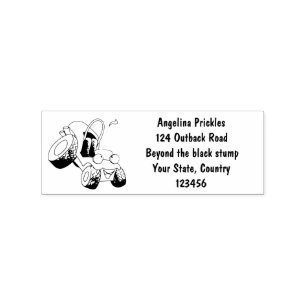 Cute dune buggy off road vehicle cartoon rubber stamp