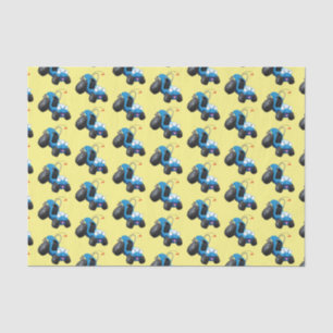 Cute dune buggy off road vehicle cartoon tissue paper