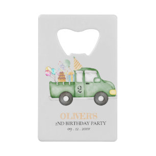 Cute Dusky Green Any Age Birthday Party