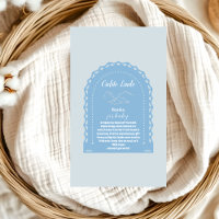 Cute Dusty Blue Cielito Lindo Books for Baby
