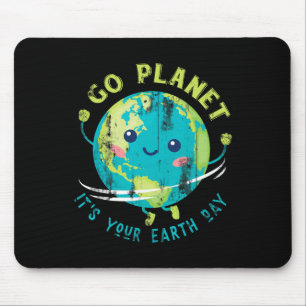 Cute Earth Day Mouse Mat