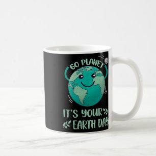 Cute Earth Day Shirt Happy Earth Day 2025 Go Plane Coffee Mug