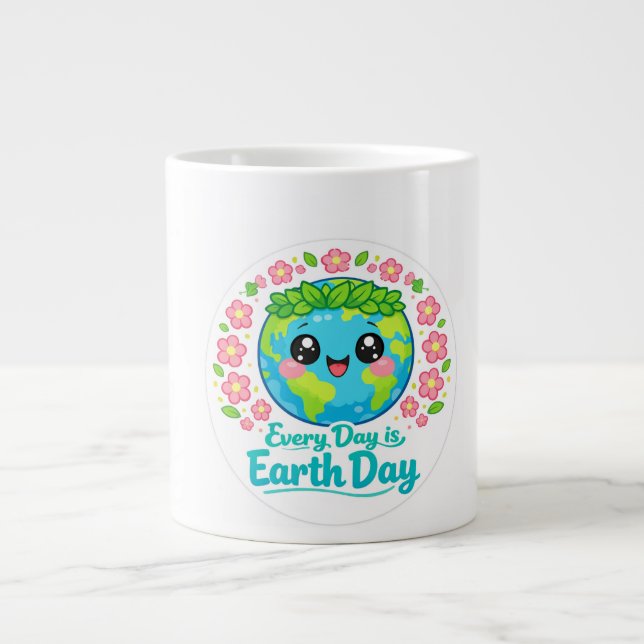 Cute Earth Day Speciality Mug (Front)