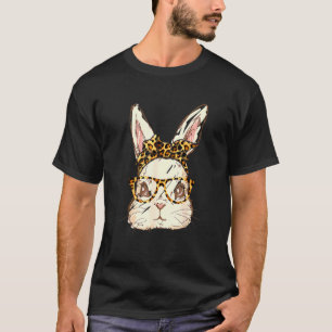 Cute Eas Ter Bunny Leopard Ban Dana Sunglasses Eas T-Shirt