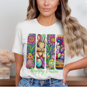 Cute Easter Brushstroke Women's T-Shirt 