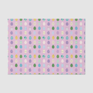 Cute Easter Bunnies Colourful Patterned Eggs Tissue Paper