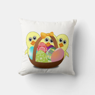 Cute Easter Bunnies Cushion