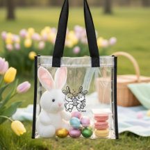 Cute Easter Bunnies Personalized Name