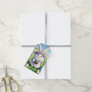 Cute Easter Bunny 01 Gift Tags