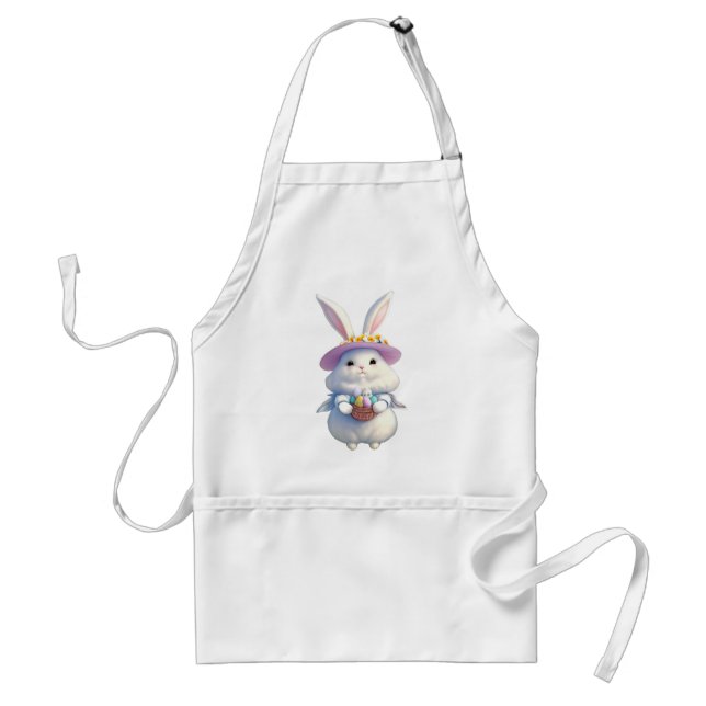 Cute Easter Bunny 01 Standard Apron (Front)