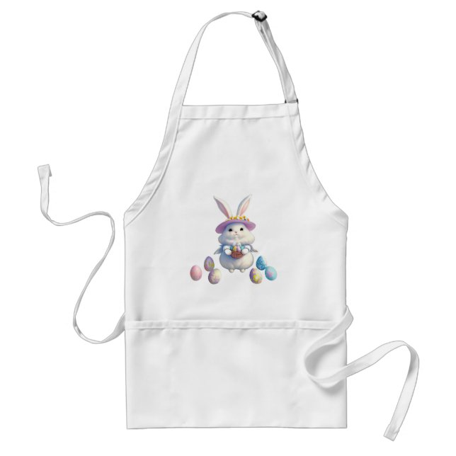 Cute Easter Bunny 01 Standard Apron (Front)