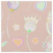 Cute Easter Bunny and Flowers Watercolor Pattern