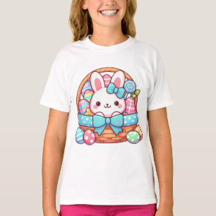 Cute, Easter bunny bakset T-Shirt