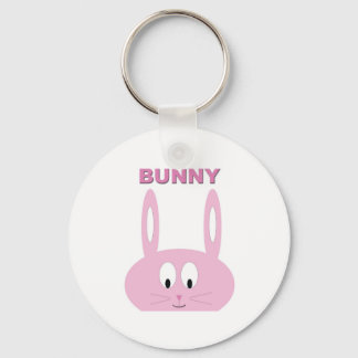 Cute Easter Bunny Character Key Ring
