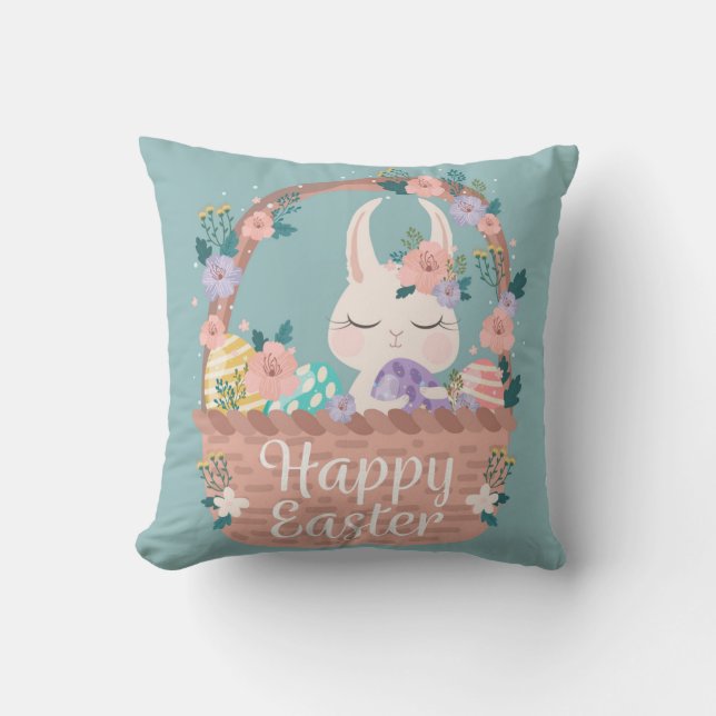 Cute Easter Bunny Cushion (Front)