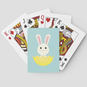Cute Easter Bunny I Playing Cards
