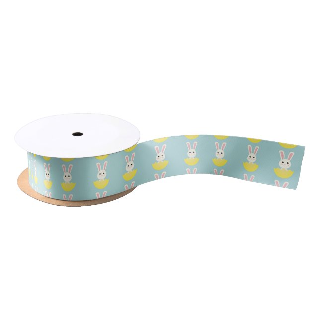 Cute Easter Bunny I Satin Ribbon (Spool)