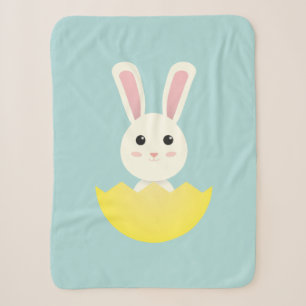 Cute Easter Bunny I Sherpa Blanket