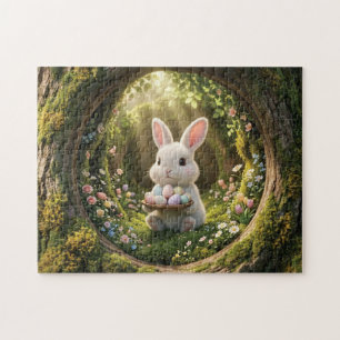 Cute Easter Bunny Jigsaw Puzzle