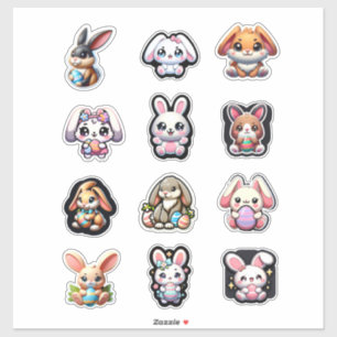 Cute Easter Bunny Kawaii 