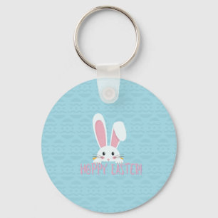 Cute Easter Bunny Keychain
