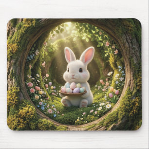 Cute Easter Bunny Mouse Mat