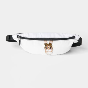 Cute Easter Bunny Mum Easter Leopard Year of The R Bum Bags