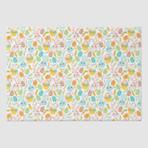 Cute Easter Bunny Pattern Tissue Paper