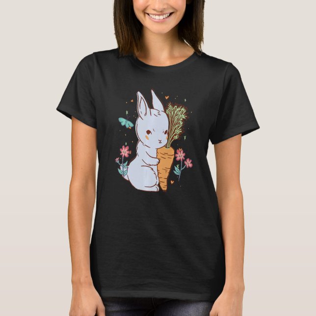 Cute Easter bunny Premium_2 T-Shirt (Front)