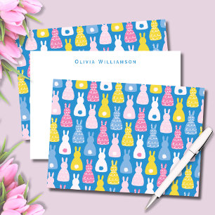 Cute Easter Bunny Rabbit Card