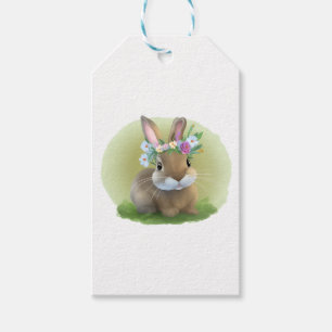 Cute Easter Bunnyfor a positive mood Gift Tags