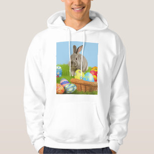 Cute Easter Bunnyfor a positive mood Hoodie