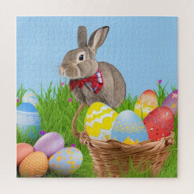 Cute Easter Bunnyfor a positive mood   Jigsaw Puzzle (Vertical)