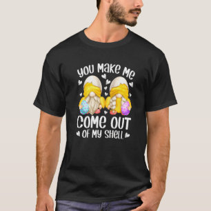 Cute Easter Chick Gnome Saying For Women And Funny T-Shirt