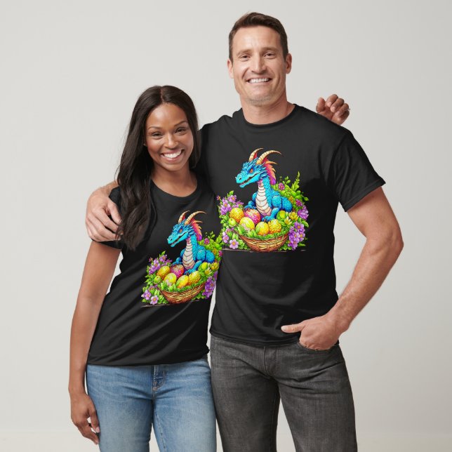 Cute Easter Dragon T-Shirt (Unisex)