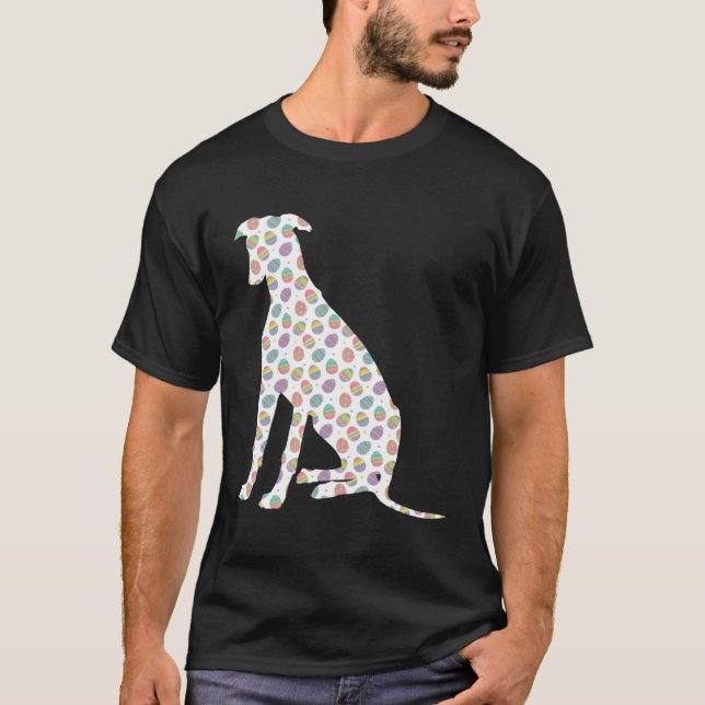 Cute Easter Egg Greyhound  Easter Day 2023 T-Shirt (Front)