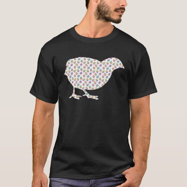 Cute Easter Egg Quail  Easter Day 2023 T-Shirt (Front)