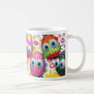 Cute Easter Eggs Cartoon mugs