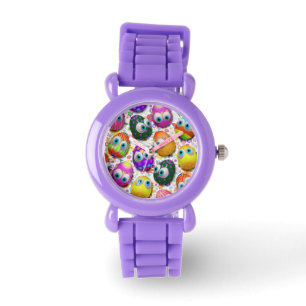 Cute Easter Eggs Cartoon Watch