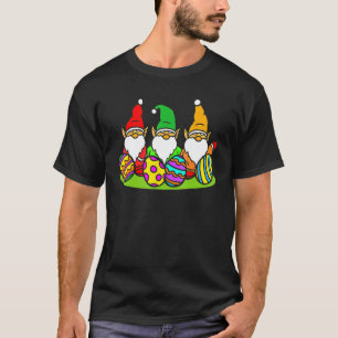Cute Easter Gnomes Nordic Easter Sunday Egg Huntin T-Shirt