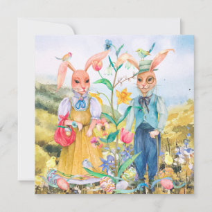 Cute Easter Holiday Card