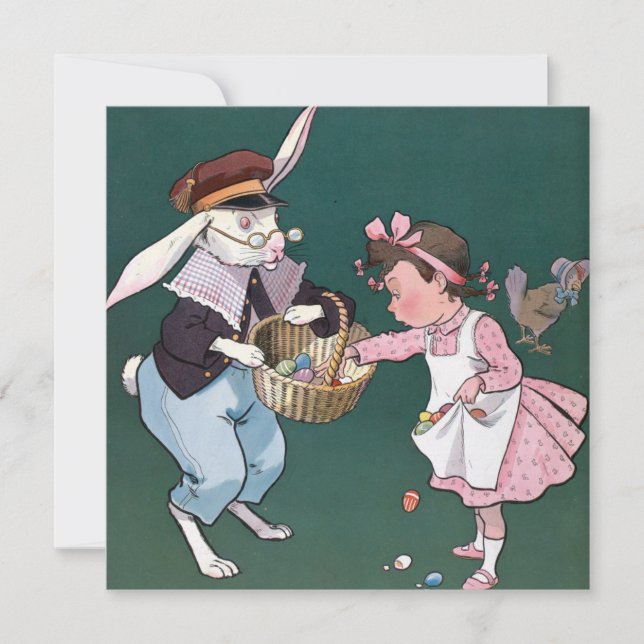 Cute Easter Holiday Card (Front)
