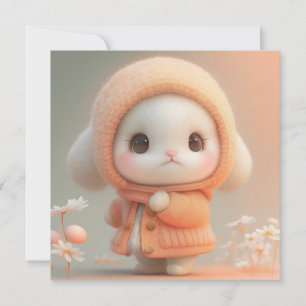 Cute Easter Holiday Card