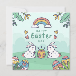Cute Easter Holiday Card