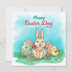 Cute Easter Holiday Card