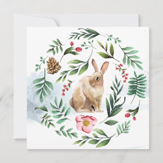 Cute Easter Holiday Card (Front)