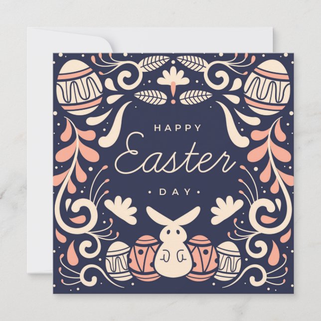 Cute Easter Holiday Card (Front)