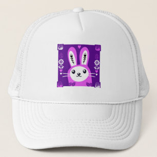 Cute Easter Holiday Rabbit Trucker Hat