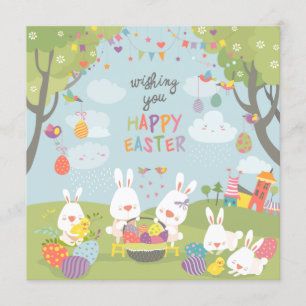 Cute Easter Invitation